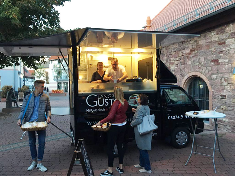 Feiern und Parties mit viel Gusto! Gusto Mobil
