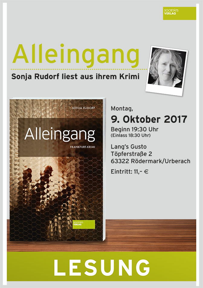 Lesung mit Sonja Rudorf  | Lang´s Gusto in Rödermark