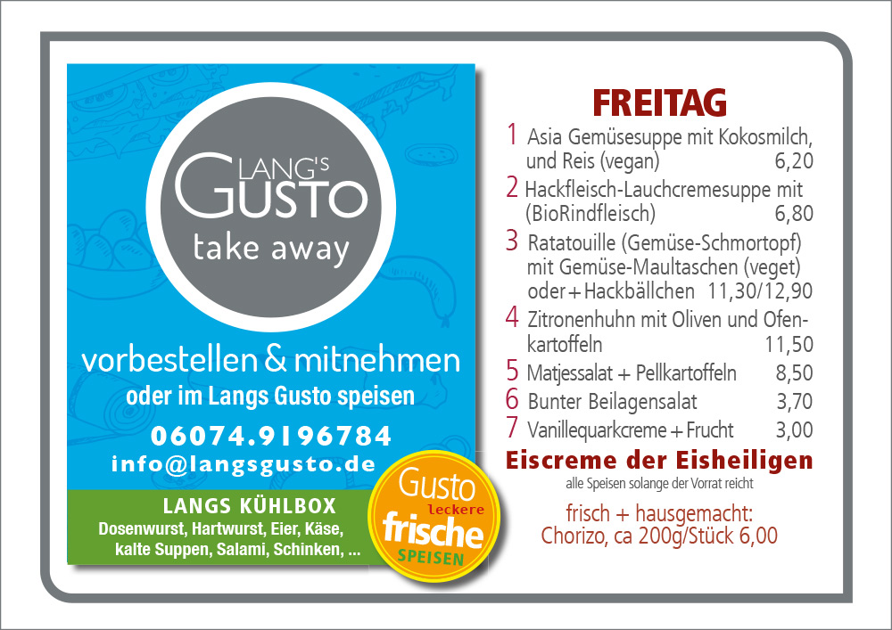 Gusto-Tagesplan-Freitag