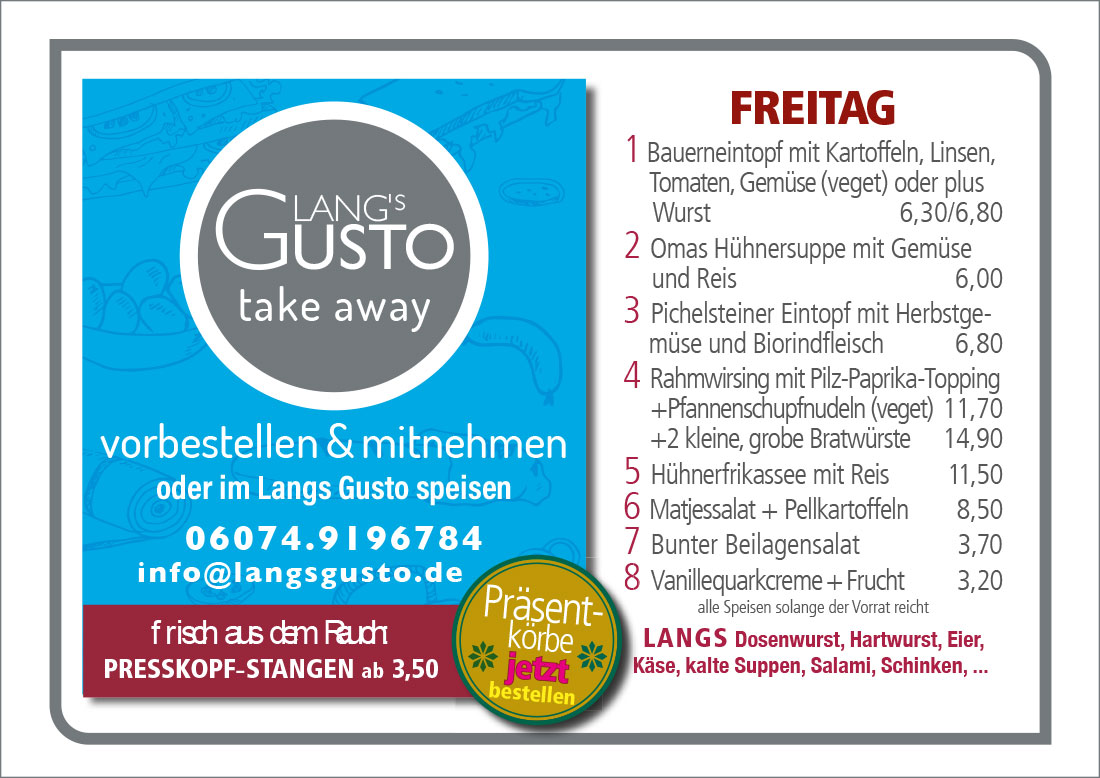 Gusto-Tagesplan-Freitag