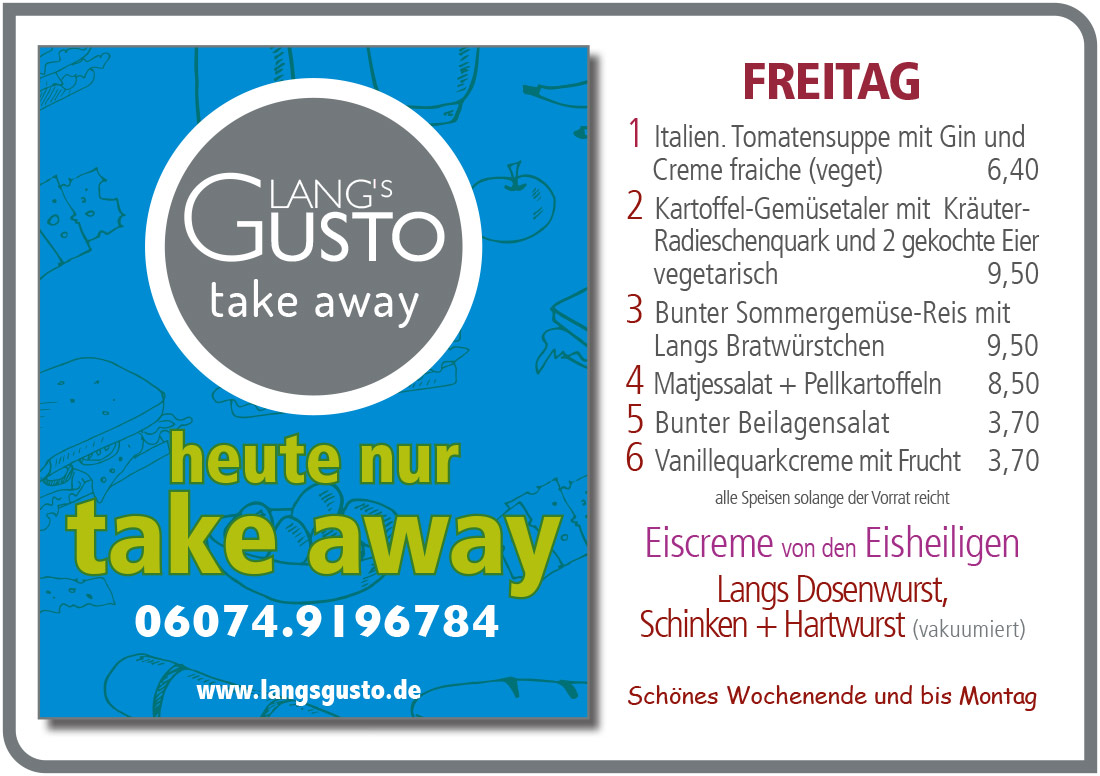 Gusto-Tagesplan-Freitag