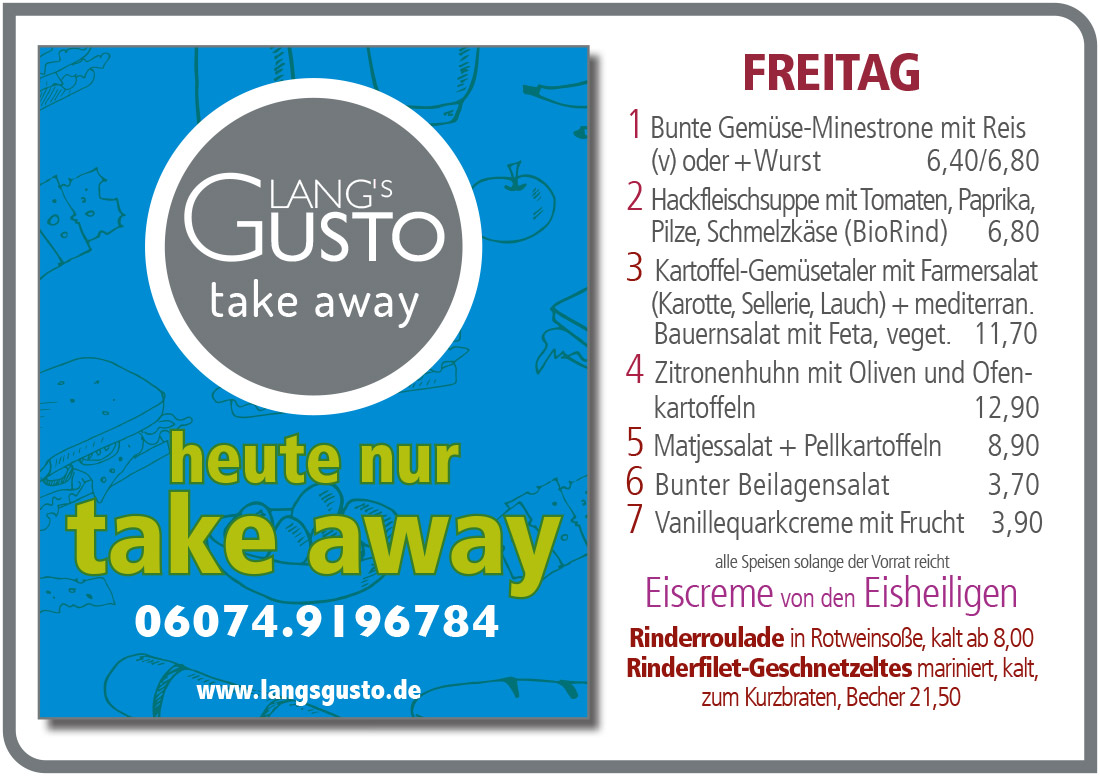 Gusto-Tagesplan-Freitag