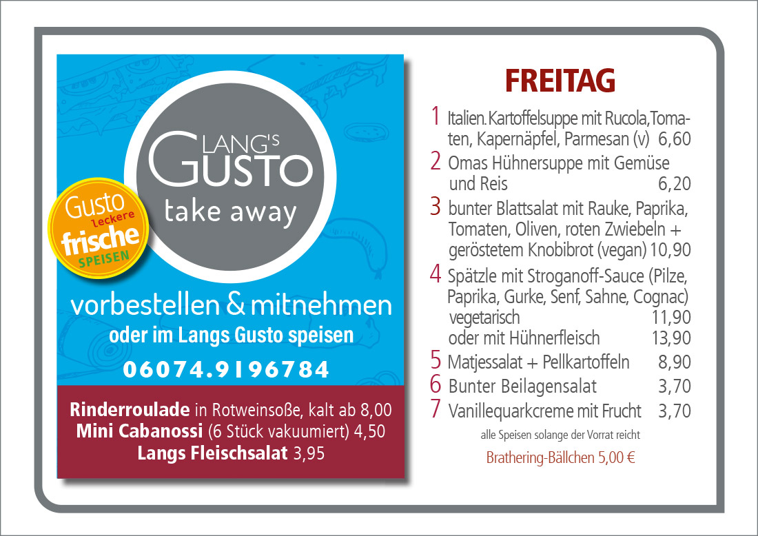 Gusto-Tagesplan-Freitag