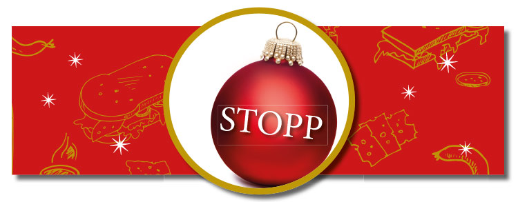 KEINE Bestellungen mehr für Weihnachten!
