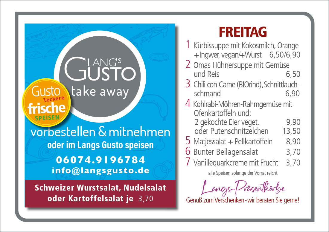 Gusto-Tagesplan-Freitag