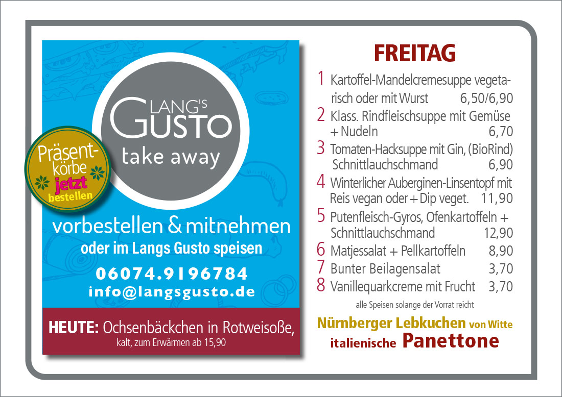 Gusto-Tagesplan-Freitag