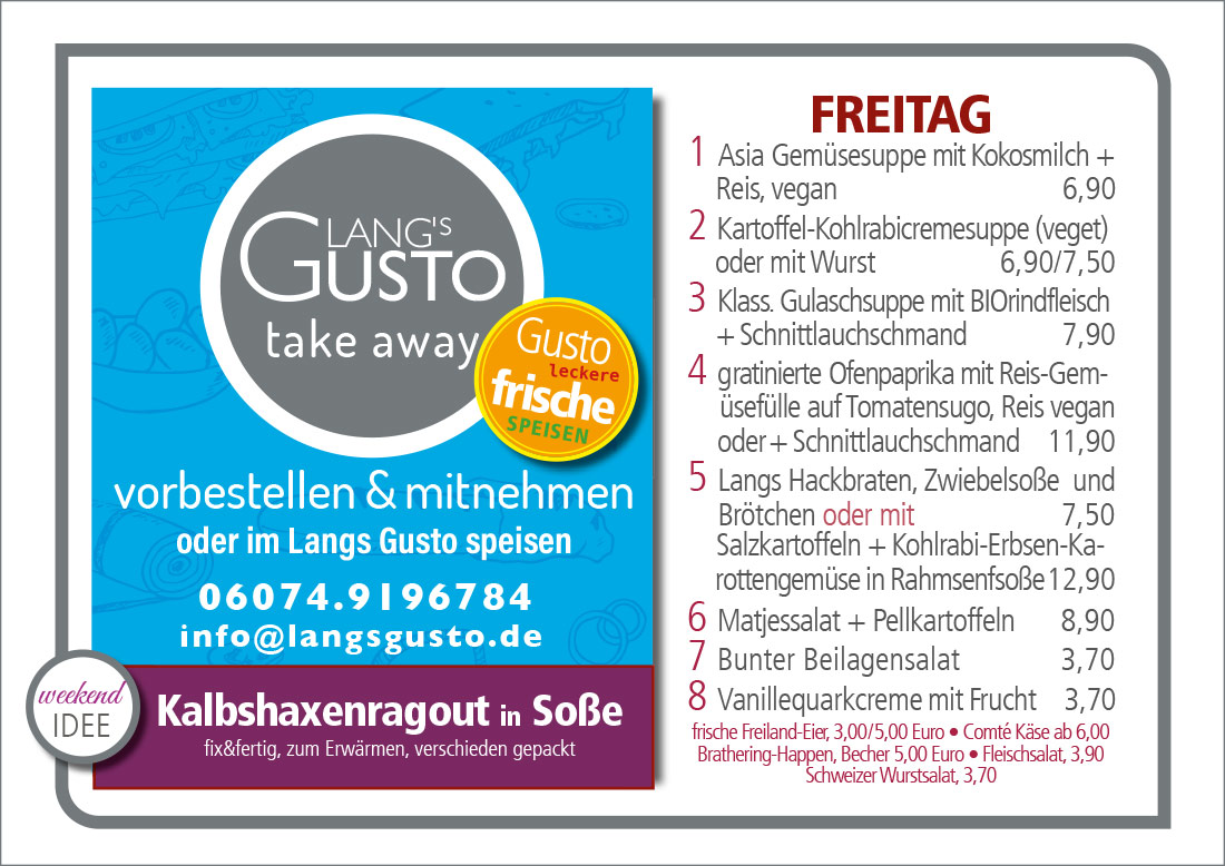 Gusto-Tagesplan-Freitag